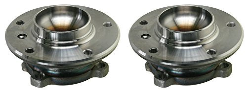 Trq Front Wheel Hub Bearings Assembly Set Compatible With 2008-2013 Bmw 128I 135I 2013 135Is 2006 325Ci 325I 2007-2013 328I 330C