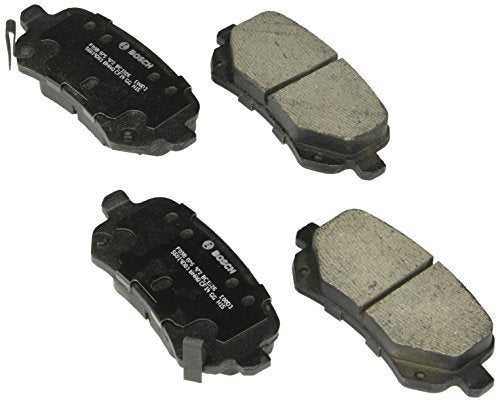 BOSCH BC1326 QuietCast Premium Ceramic Disc Brake Pad Set - Compatible with Select Chrysler Town & Country; Dodge Grand Caravan,