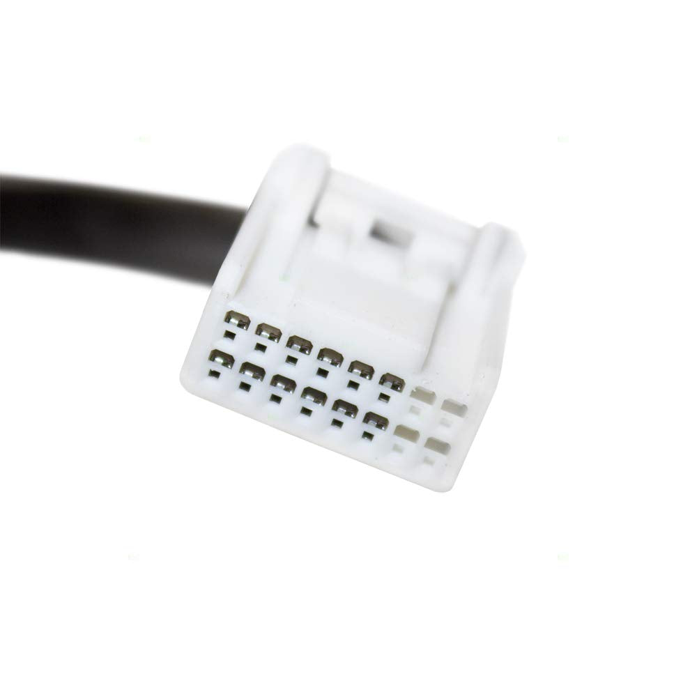 Brock Replacement Passengers Power Side View Mirror Heated Memory Puddle Lamp Power Folding Compatible With 01-06 Ls430 Lx1321118