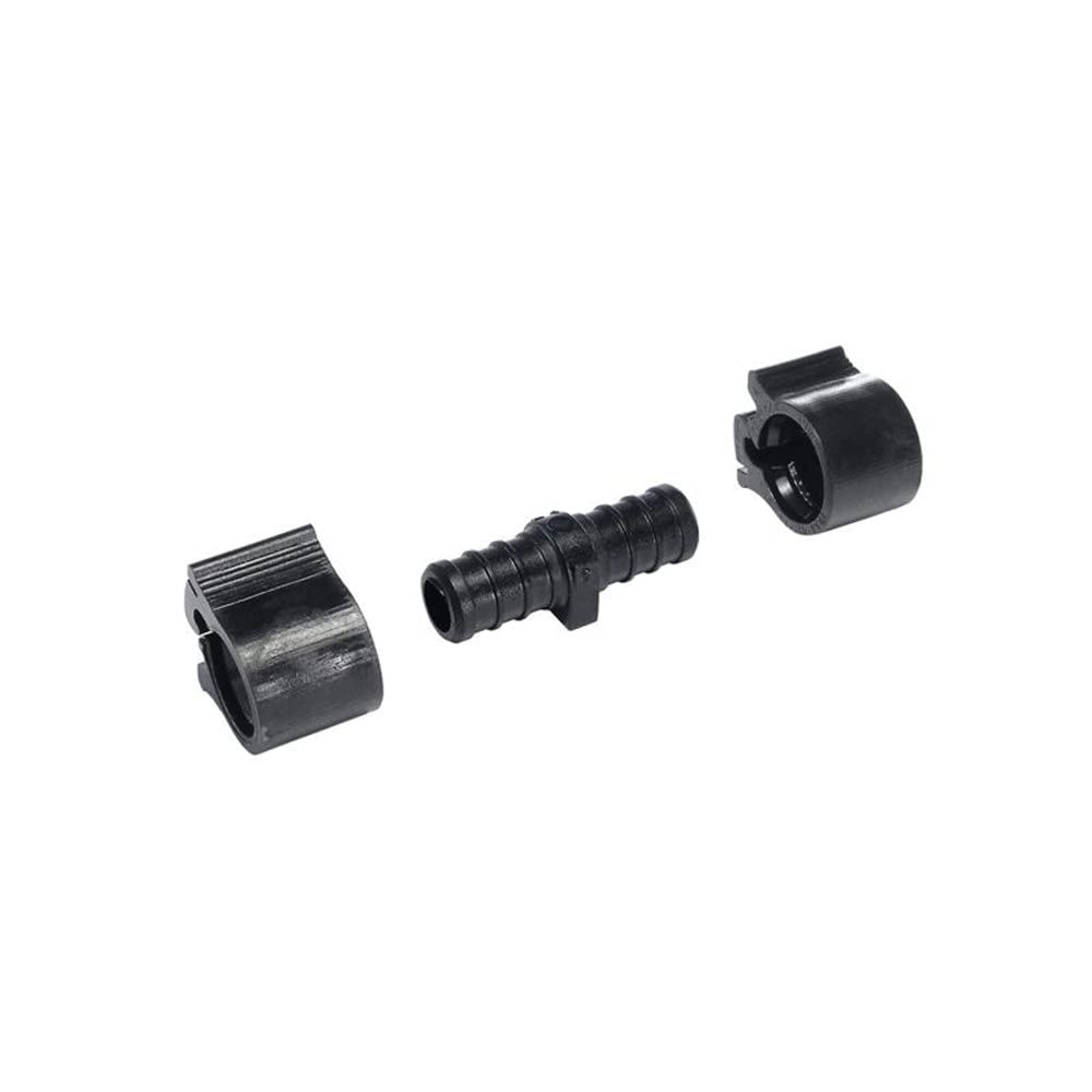 Flair-It Sales 30840 1/2 Pexlock Coupling , Black