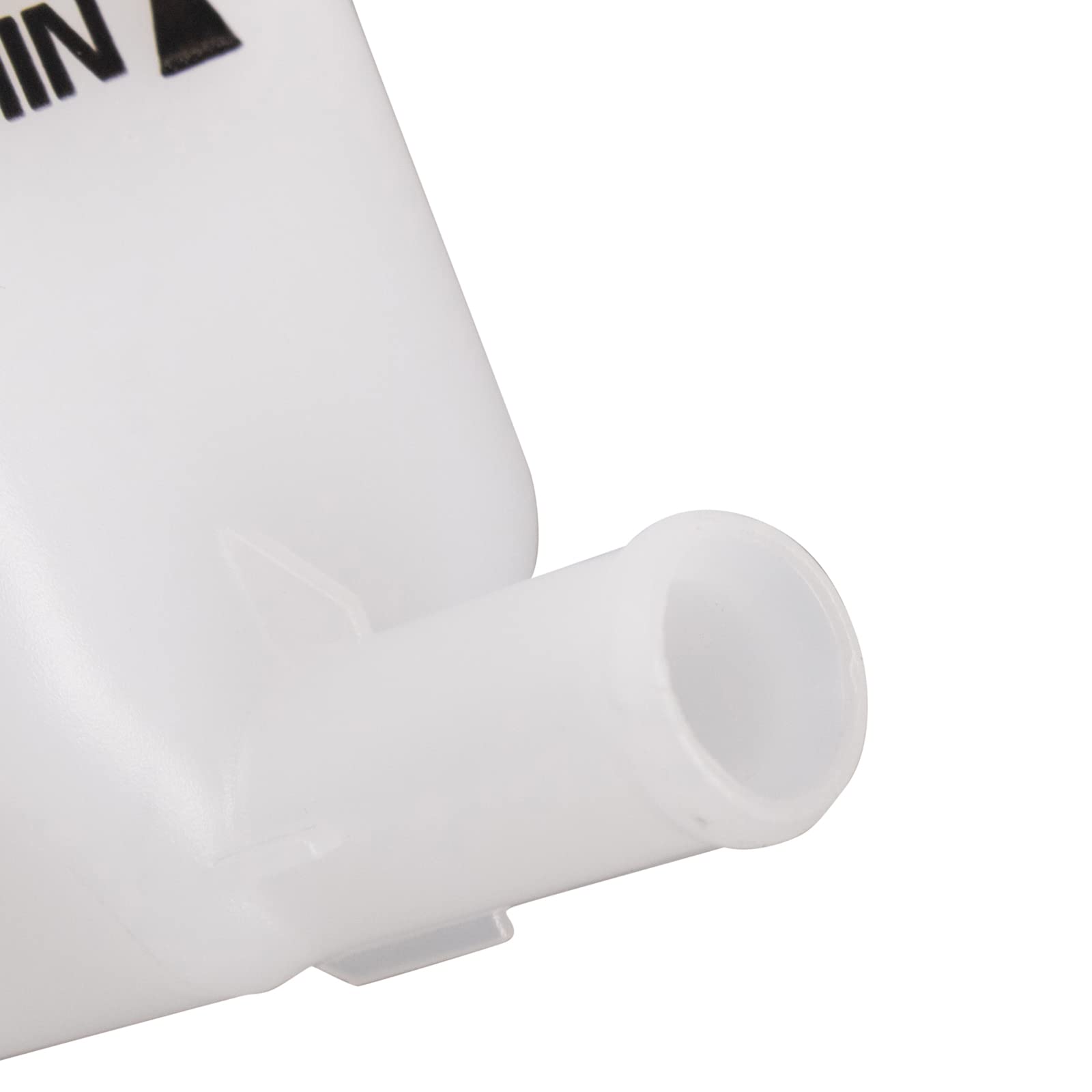 Trq Front Radiator Coolant Reservoir Expansion Tank Overflow Bottle White Compatible With 2002-2005 Audi A4 2002-2006 A4 Quattro