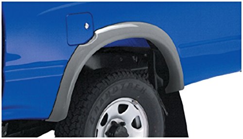 Bushwacker Extend-A-Fender Extended Front & Rear Fender Flares | 4-Piece Set, Black, Smooth Finish | 31911-11 | Fits 1995-2004 T