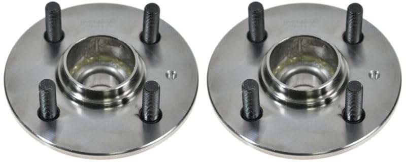 Trq Rear Wheel Hub Bearings Assembly Set Compatible With 2000-2005 Hyundai Accent