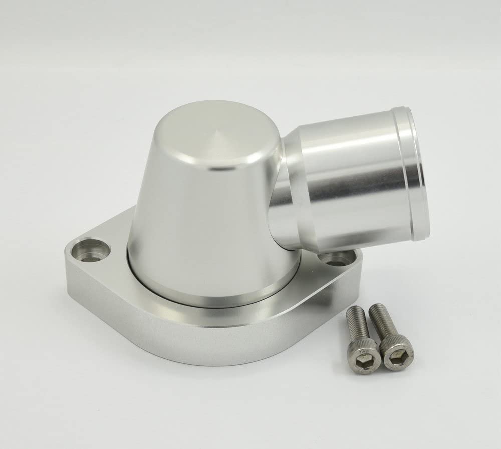 Billet Swivel Thermostat Housings Water NecK 90 1.5 LS Engine Clear