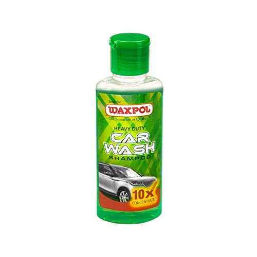 Waxpol Heavy Duty Car & Bike Wash Shampoo 10X Concentrate 100 Ml