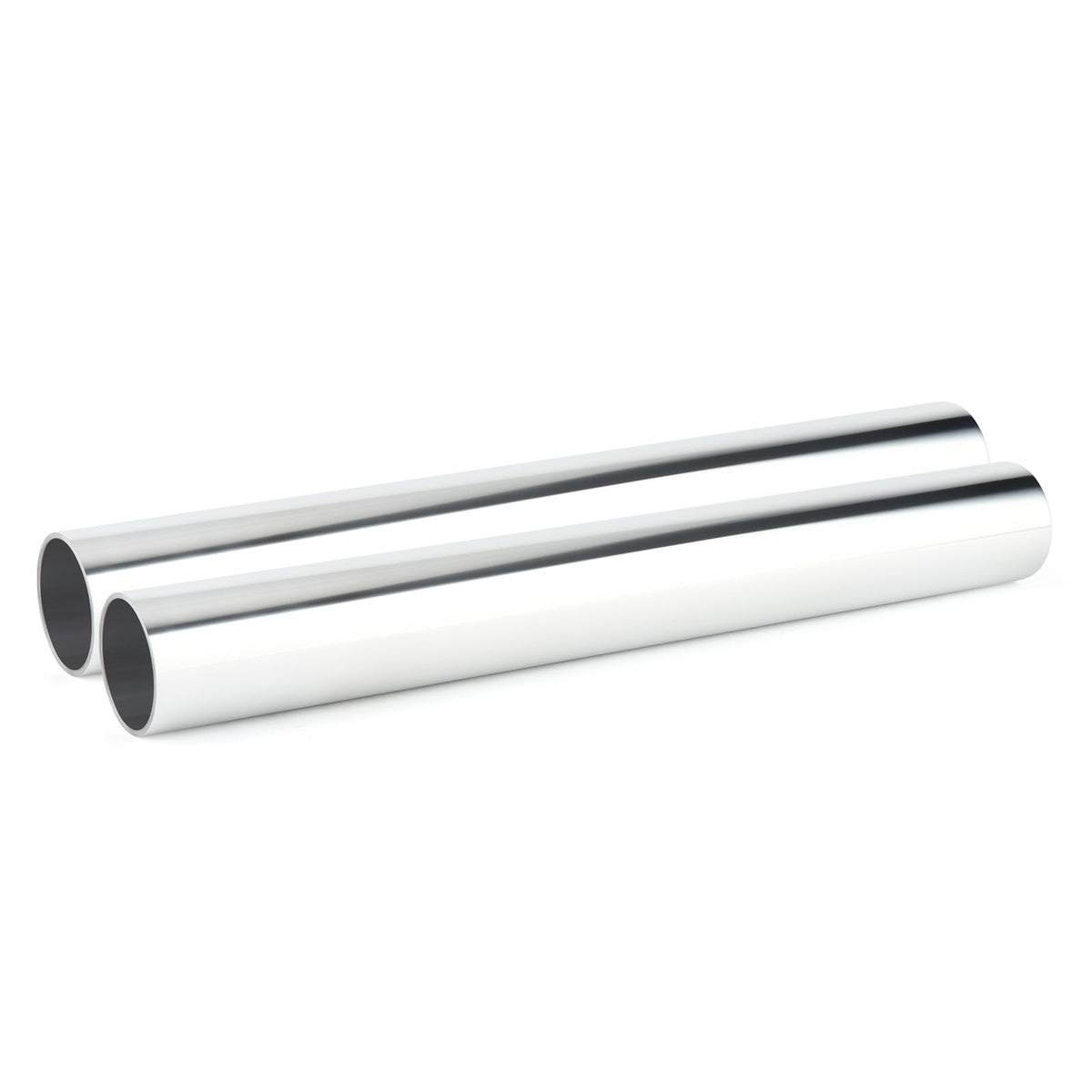 Gasher 2Pcs Aluminum Alloy Tube 1.5''Od Length 12   (300Mm) Intercooler Pipe For Intake And Cooling Systems