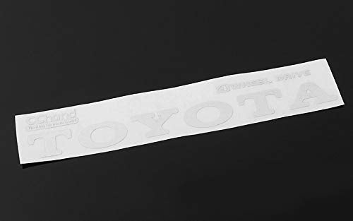 Cchand Metal Vintage Rear Emblem For Tf2 Mojave Body (White) (Vvv-C0291)