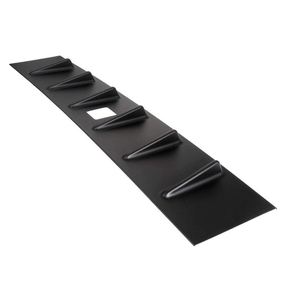 Scitoo Abs Black Rear Window Top Roof Spoiler Exterior Accessories Styling Kits Replacement For Mitsubishi Lancer 4-Door 2.4L Se Limited Edition Sportback