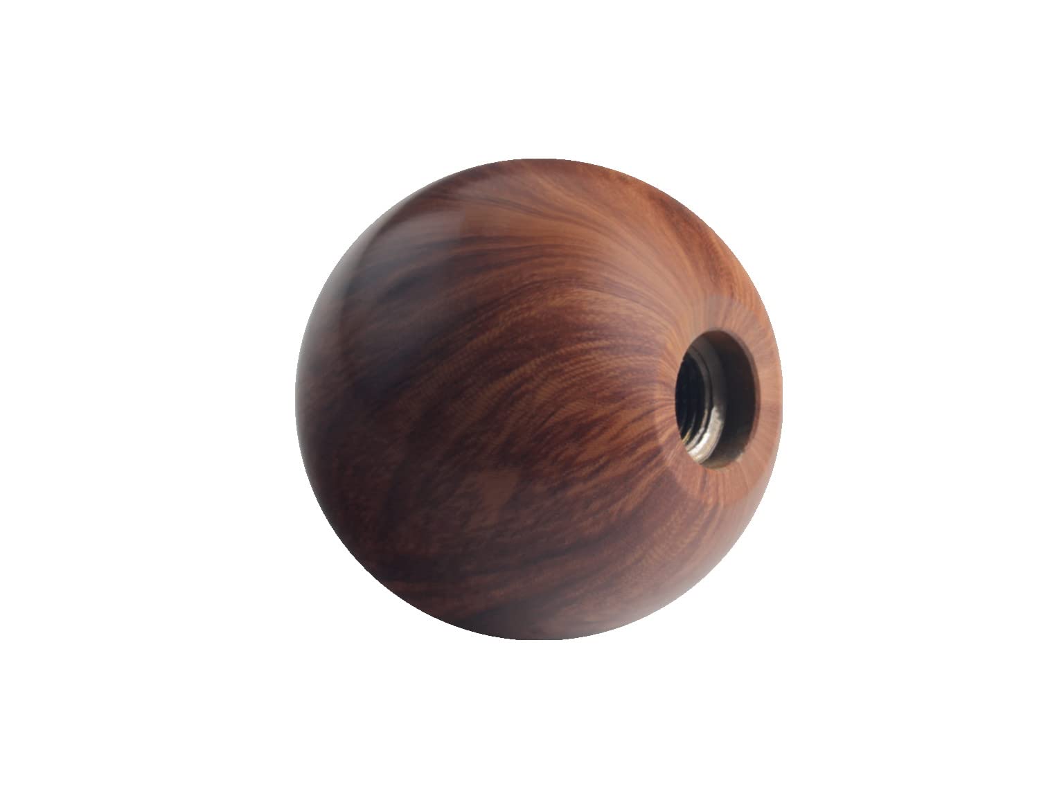 Dewhel Wooden Universal Manual Aluminum Shift Knob 200 Gram Weighted Gear Shift Knobs M10X1.5 M12X1.25 M10X1.25 M8X1.25