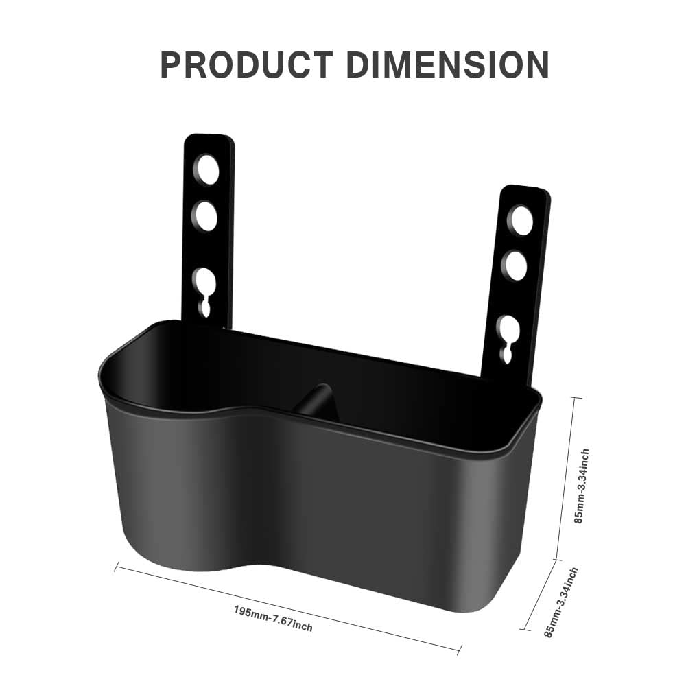 Car Cup Holder Seat Back Headrest Organizer Drink Pocket Food Tray Universal Caddy Storage Box For Cell Phones Keys Cards Wallets