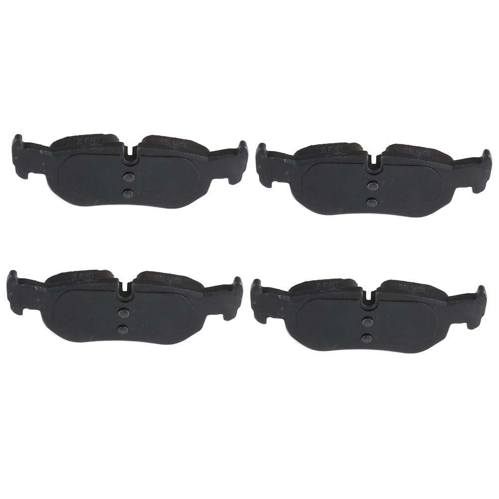Cciyu D1171 Rear Semi-Metallic Disc Brake Pads Kit For Bmw 128I 2008-2013,For Bmw 323I 2008-2011,For Bmw 328I 2007-2013,For Bmw