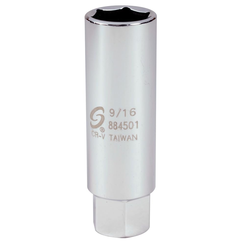 Sunex 884501 3/8-Inch Drive 9/16-Inch Spark Plug Socket
