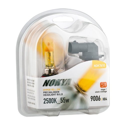Nokya NOK7610 Hyper Yellow 9006/HB4 Car Headlight Bulb