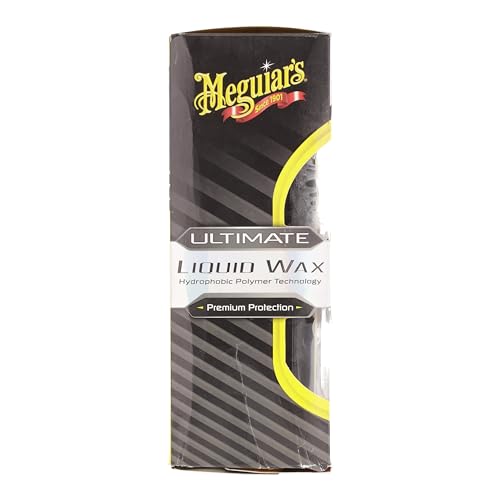 Meguiar's Ultimate Liquid Wax 473ml - G210516EU, Incredible Gloss & Slickness, 16 Fl Oz