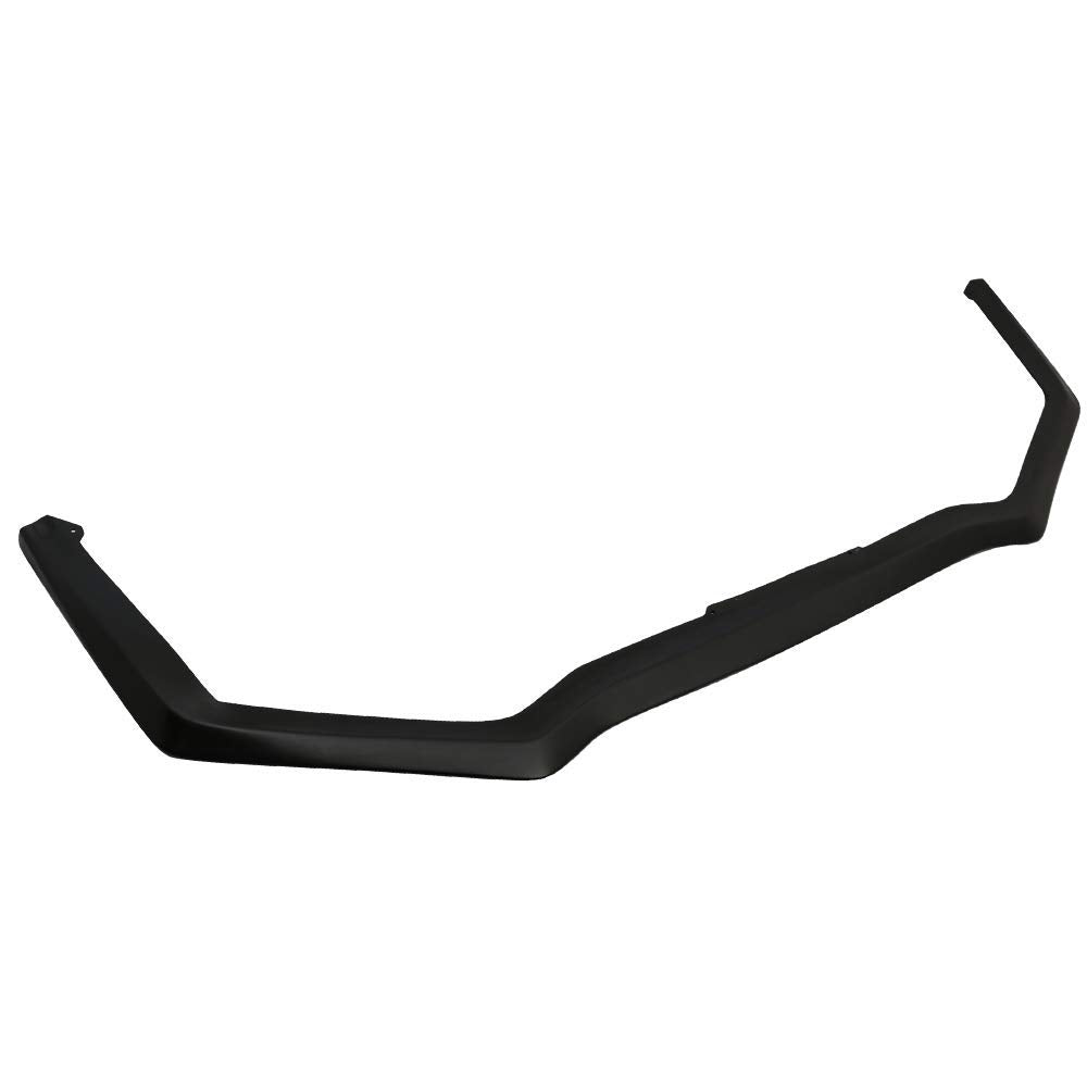 Front Bumper Lip Compatible with 2015-2017 Subaru WRX STI, HD Style Black PU Front Lip Finisher Under Chin Spoiler Add On by IKON MOTORSPORTS 2016