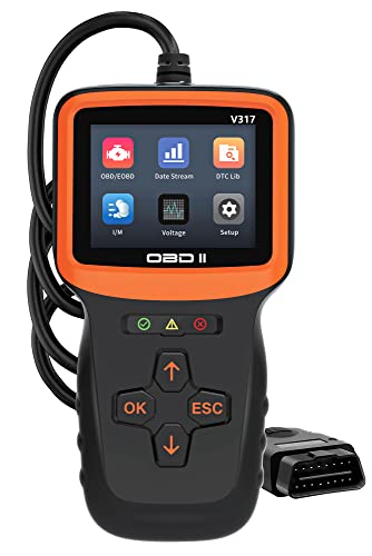 Zmoon OBD2 Scanner Diagnostic Tool, Vehicle Check Engine Code Readers with Reset & I/M Readiness & More, Car OBDII/EOBD Diagnost