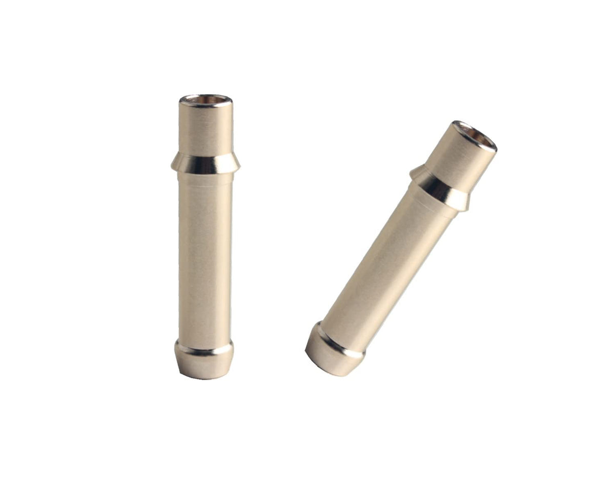Dewhel 2Pcs Brass 397 Transmission Line Fitting Kit Fits For Gm 1996 And Later Snap-In Style Lines