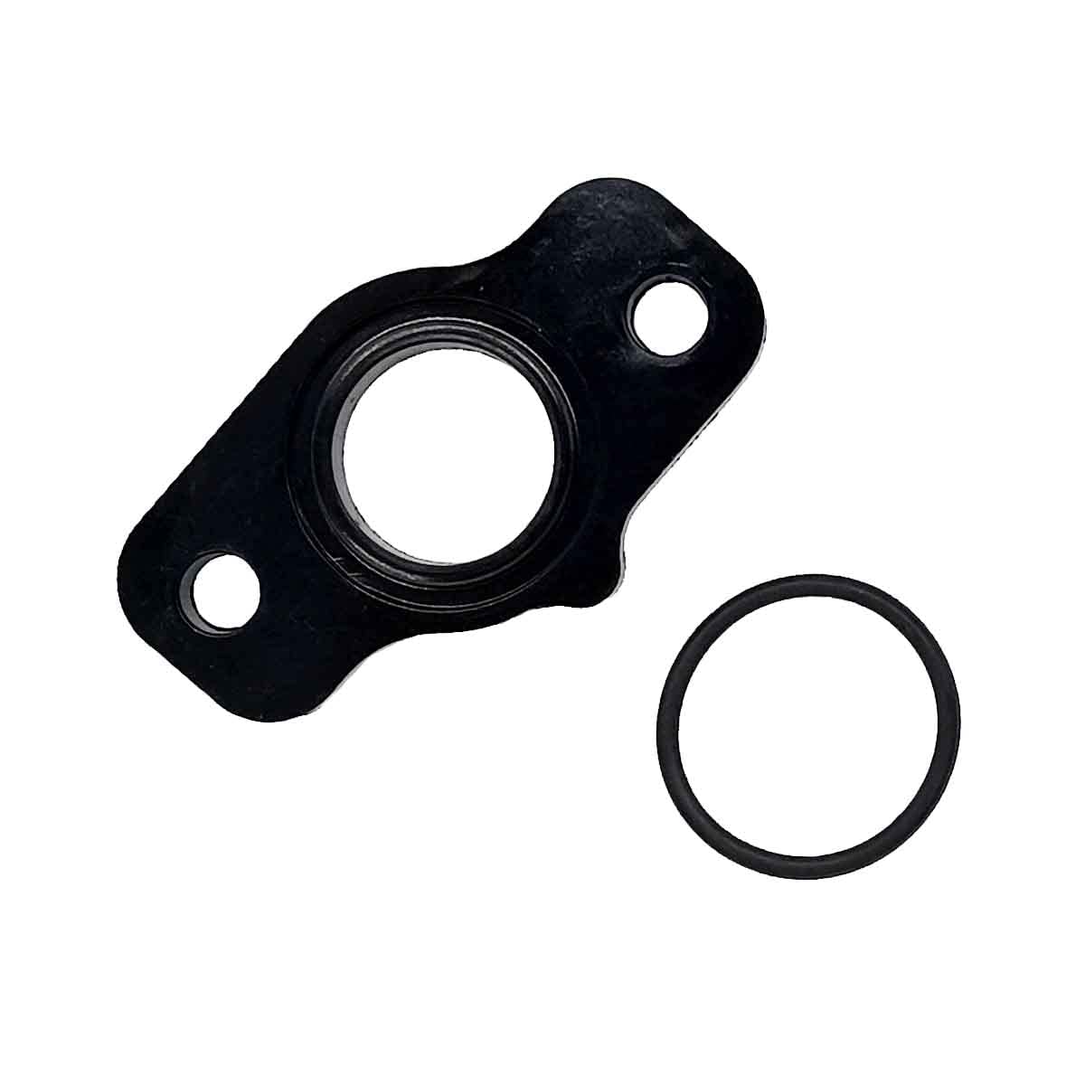 Gaoshun Carburetor Mounting Joint Insulator & Seal O-Ring Rubber Black For Suzuki Lt 80 Quadsport 1987-2006