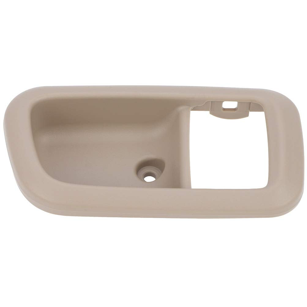 Lsailon Interior Door Handles Rear Passenger Right Side Beige Fits For 2000-2006 For Toyota Tundra 2Pcs