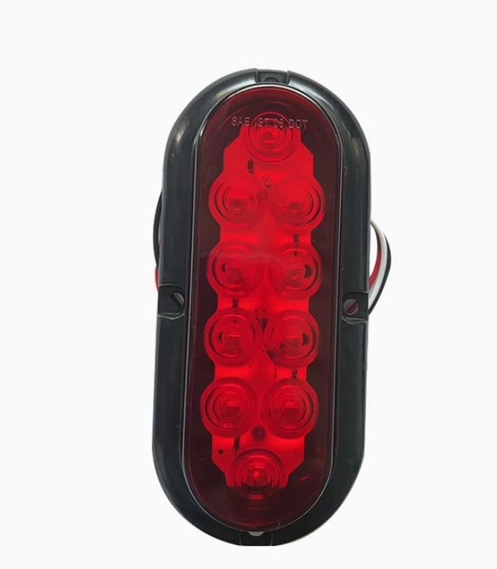 YUNCHI Trailer Lights, LED Trailer Tail Light Kit for Trucks, RVs, Boats, Campers, Utility Trailer