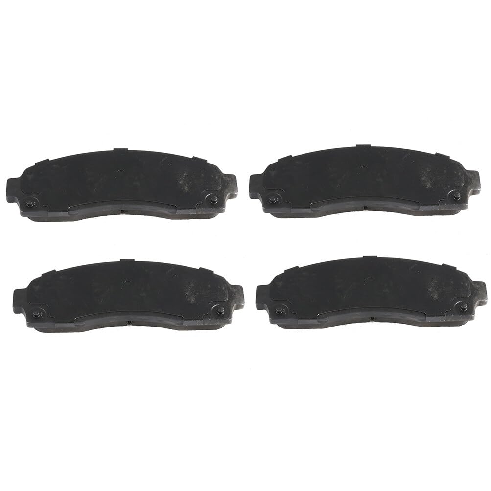 Automuto 4Pcs Front Semi-Metallic Disc Brake Pads Set D833 For Chevrolet Equinox For Ford Explorer Explorer Sport Trac Ranger Fo
