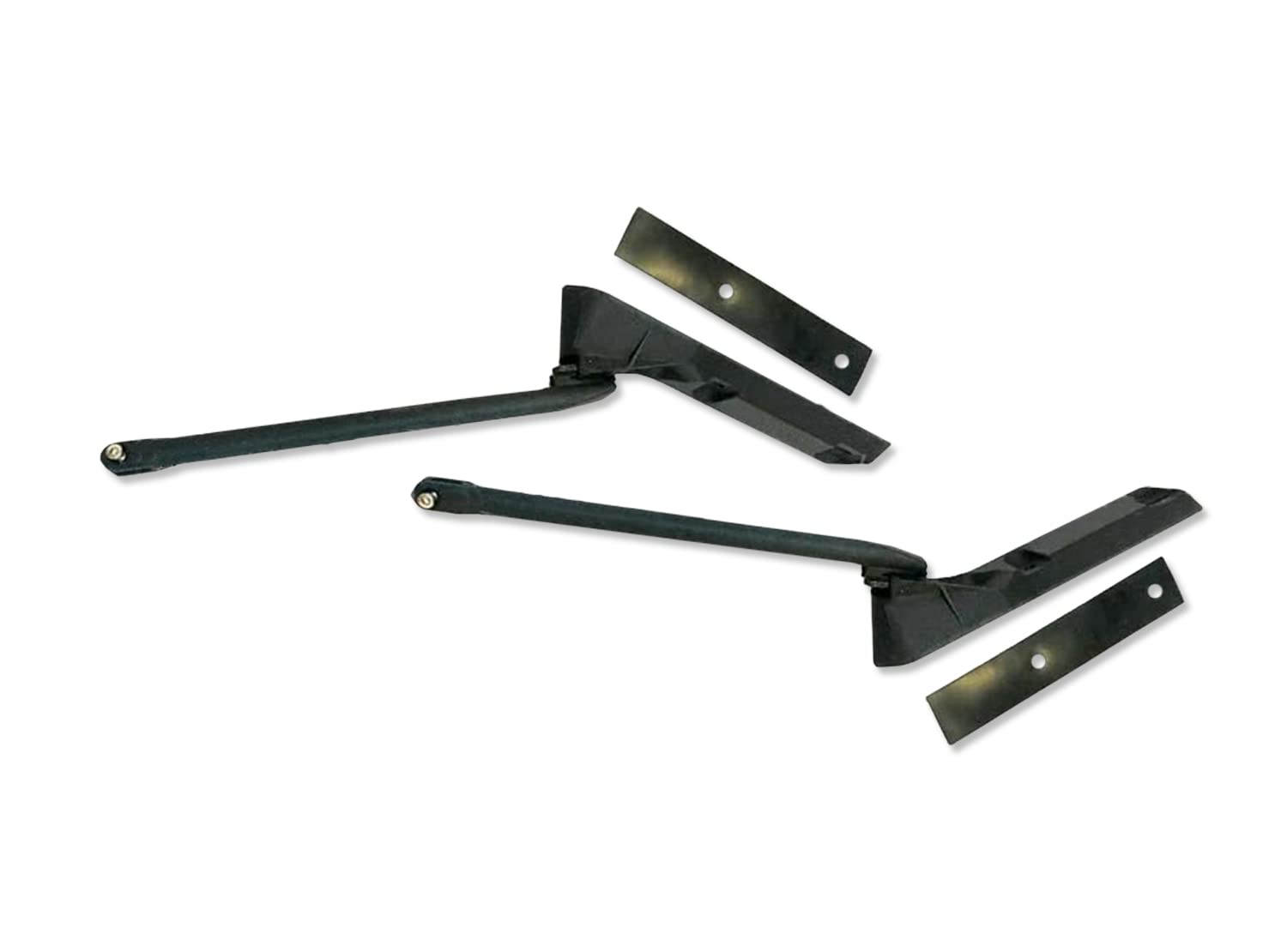 Kozak Mirror Arm Covers With Support Brackets Set, Right Passenger And Left Driver Side, Compatible With Volvo Vnl 2004-2017, Includes Logo, 2X 22' Windshield Wipers, And Reflective Vest