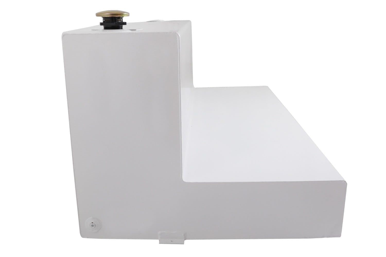 Dee Zee Dz92756S (111 Gallon) L-Shape Transfer Tank - White Steel