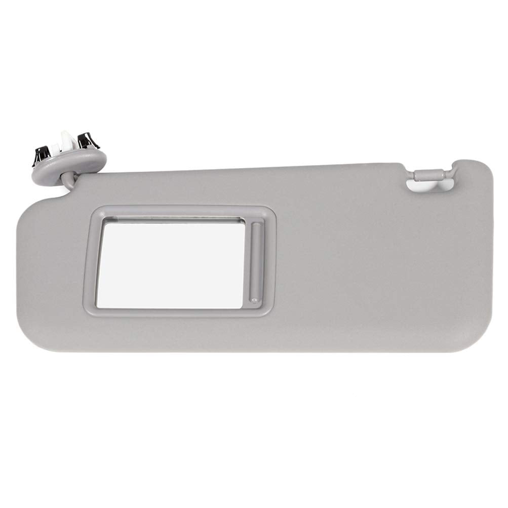 Scitoo Left Driver Side Gray Sun Visor Fit For 2006-2013 For Toyota For Rav4 74320-42501-B3,74320-42500-B3