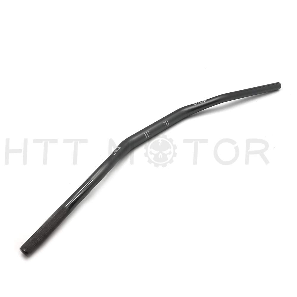 Httmt- Hb023- Compatible With 1 1/8' Fat Bar 28Mm 7/8' Handlebar Handle Bars Motorcycle Mx Motocross Black