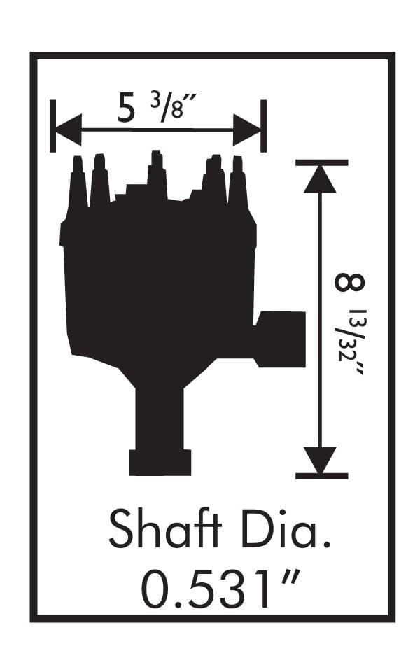 Msd 8456 Ford 5.0L Pro-Billet Distributor