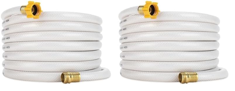 Camco Tastepure 25 Camper/Rv Drinking Water Hose | Certified Drinking Water Safe | Features Reinforced Pvc Design | 5/8-Inch Id