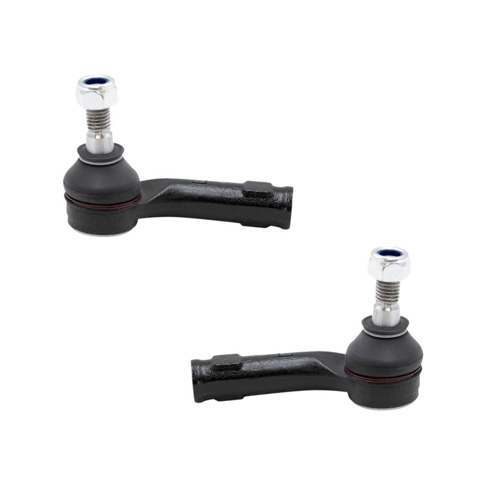 Trq Front Outer Tie Rod Set Compatible With 2018 Ford Ecosport 2011-2019 Fiesta