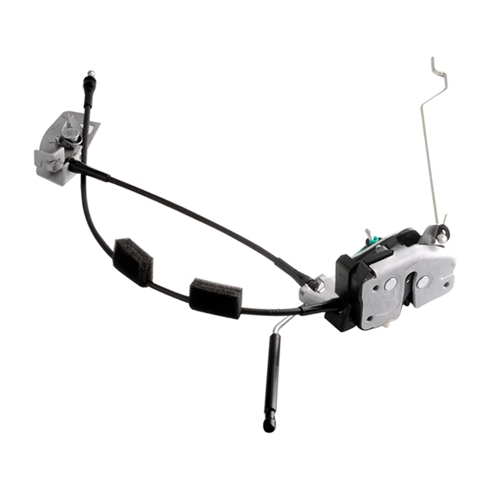 Unikpas Door Latch Assembly w/Cable & Rod for Ford E150 E250 E350 Rear Right Cargo Door, Compatible Replacement 6C2Z-15431A02-AA