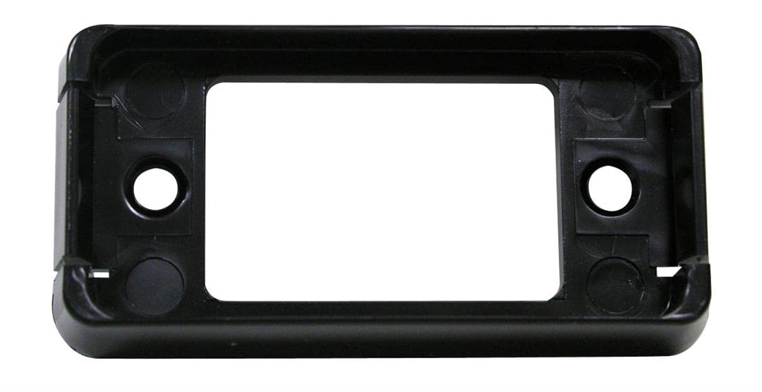 Peterson Manufacturing 150-13 Black 2.875''x0.5'' Amber Replacement Bracket (Surface Mount), 1 Pack