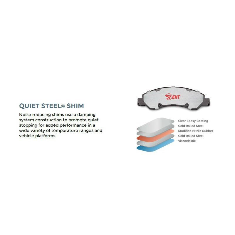 Rm Brakes Eht601H Brake Pad Set