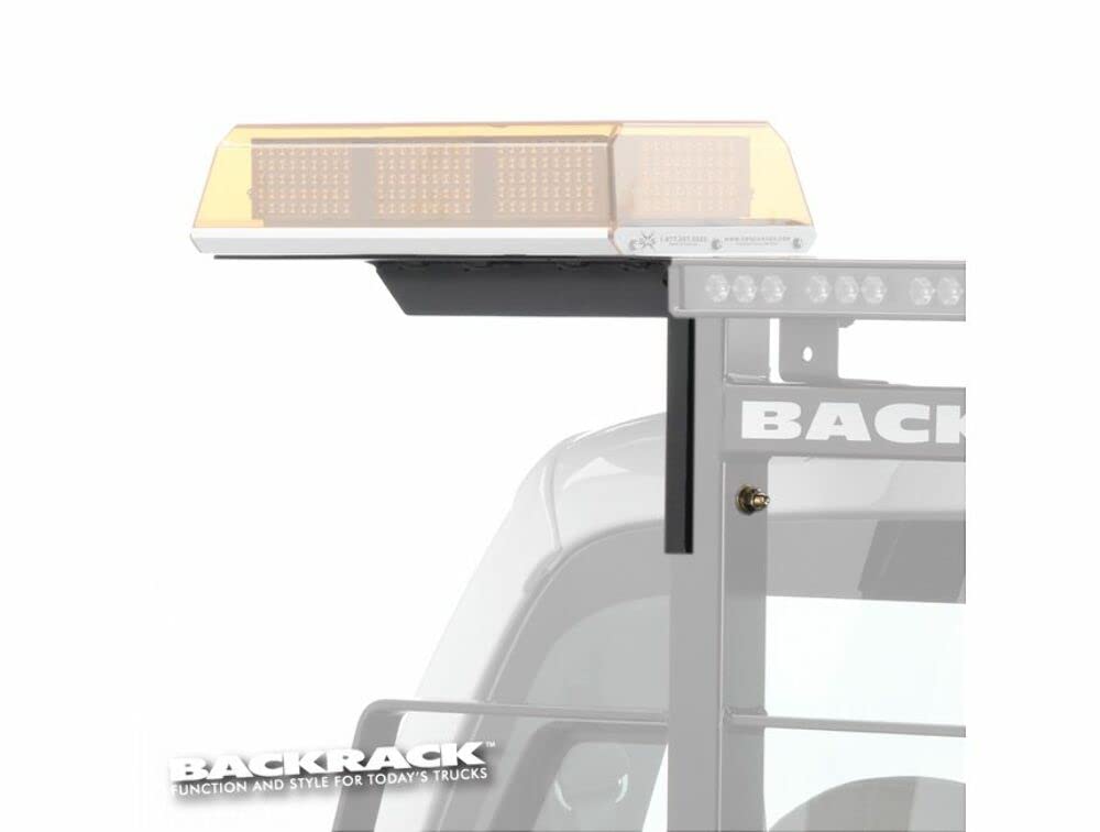 Realtruck Backrack Light Bracket 10.5 | Black, Passenger Side | 91003 | Universal W/Backrack Frame'S