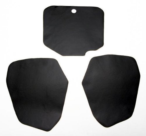 N-Style # Plate Background Black for Yamaha YZ125/250 02-08