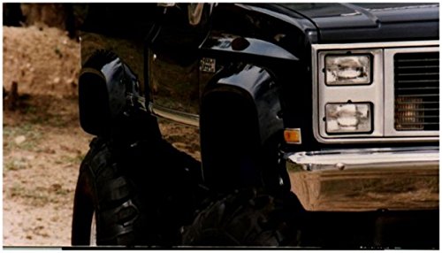 Bushwacker Cutout Pocket/Rivet Style Rear Fender Flares | 2-Piece Set, Black, Smooth Finish | 40004-11 | Fits 1973-1980 Blazer;