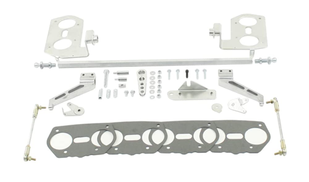 Dual Carb Linkage Kit, for Weber IDF & HPMX, Compatible with Dune Buggy
