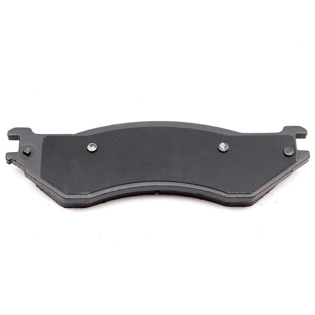 Eccpp D965-7864 D702-7576 Front & Rear Semi Metallic Disc Brake Pad Set - Fit For Dodge Ram 1500 2006-2008, 2500 2003-2008, 3500