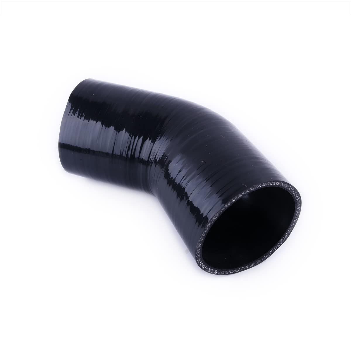 Ohob-Cool 45 Degree 3 Inch Elbow Silicone Coupler Hose,4-Ply Reinforced Turbo,Intercooler, Intake Piping Hoses Id 3(76Mm)