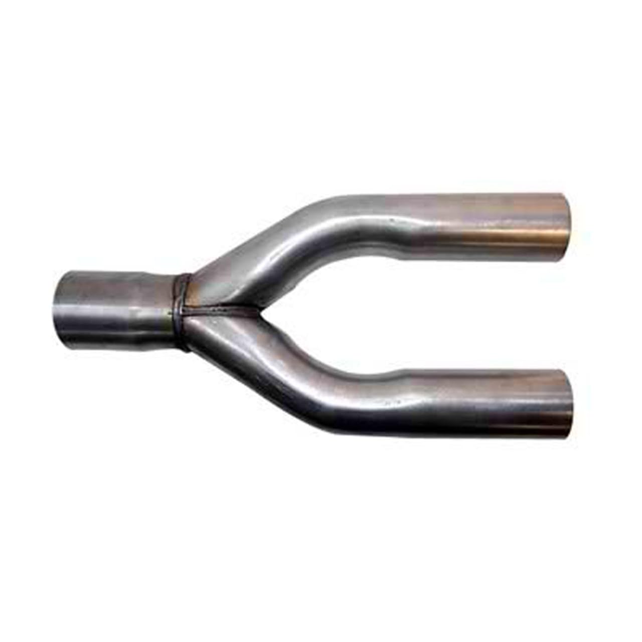 Exhaust Y Pipe 3.00 Diameter Single Inlet to 2.25 Diameter Dual Outlets Aluminized Steel WYP300225 Wesdon Exhaust Y Pipe