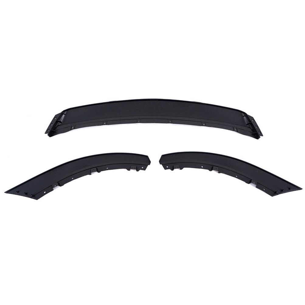 Scitoo Matte Black Front Bumper Lip Rp Style Fits For 2013-2014 For Ford Mustang Pp Front Lip Spoiler