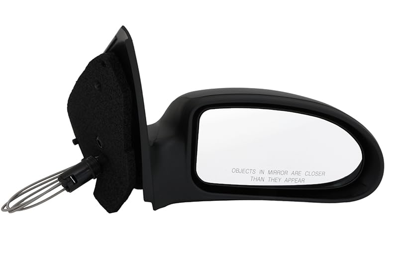 For Ford Focus 2002 2003 2004 2005 2006 2007 Manual Remote Textured Black Side Door View Mirror Passenger Right