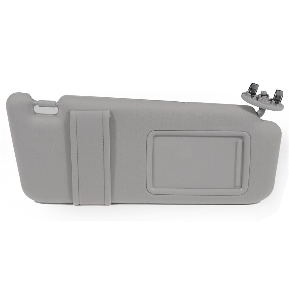 Scitoo Grey Right Passenger Side Sun Visor Compatible For Toyota For Camry 2006-2011, Car Sun Visor Without Sunroof Without Ligh