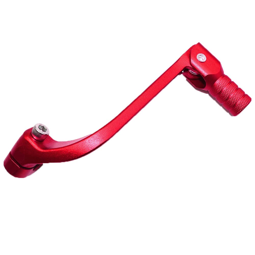 Gear Shift Lever, Alloy Aluminium Fit For Motorcycle Bse Crf 110 Ttr 125 Motorcycle 50Cc 110Cc 250Cc Dirt Pit Bike(Red)