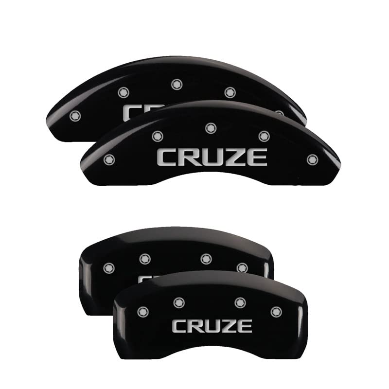Mgp Caliper Covers 14246Sbowbk Black Caliper Cover, Set Of 4