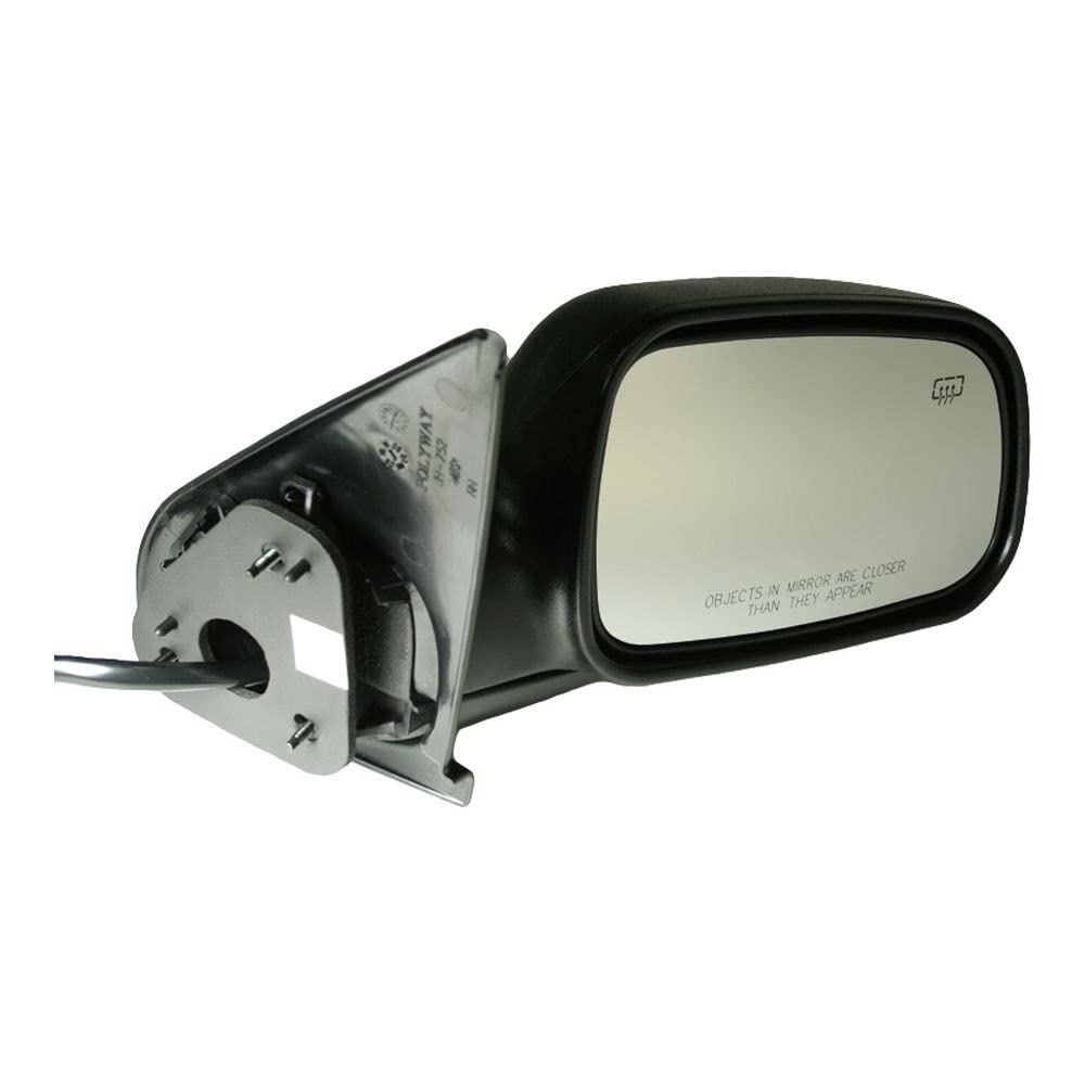 Trq Right Mirror Power With Heat Passenger Side Compatible With 1999-2004 Jeep Grand Cherokee Ch1321169
