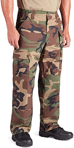 Propper Uniform Tactical Pant, Woodland, 44W X 34L