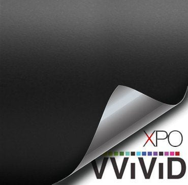 Vvivid Matte Black Vinyl Wrap Roll Xpo Air-Release Technology (100Ft X 5Ft)